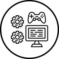 Game Mod Manager Vector Icon Style