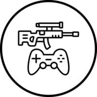 Action Game Vector Icon Style