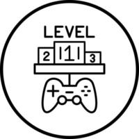 Custom Level Vector Icon Style