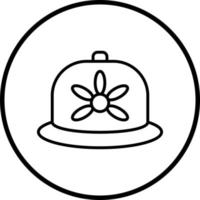 Hat Vector Icon Style