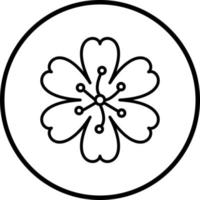 Blossom Vector Icon Style