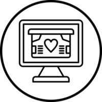 Online Donation Vector Icon Style