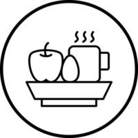 Breakfast Vector Icon Style