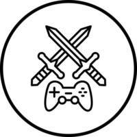Adventure Game Vector Icon Style