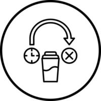 End Of Life Disposal Vector Icon Style