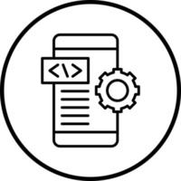 Vector Design App Development Vector Icon Style