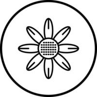 Daisy Vector Icon Style