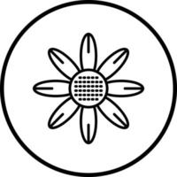 Daisy Vector Icon Style