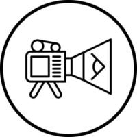 Camera Angle Vector Icon Style