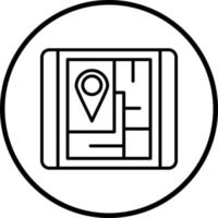 GPS Vector Icon Style