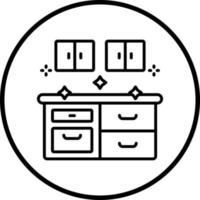 Kitchen Cleaning Vector Icon Style