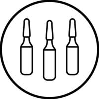 Vector Design Ampoule Vector Icon Style