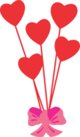 cœur rouge l'amour icône png