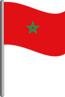 marrocos bandeira png