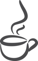 caffè tazza logo elemento png