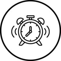 Vector Design Alarm Clock Vector Icon Style