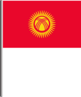 Kirgizië vlag PNG