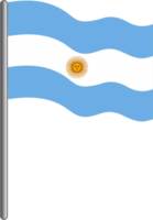 Argentinië vlag PNG