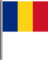 Romania flag PNG