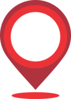 Pin map location icon png