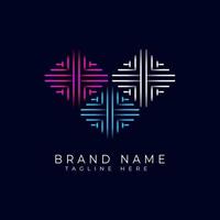 colorful abstract logo logo design vector