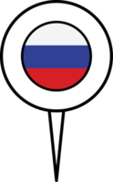 Russland Flagge Stift Ort Symbol. png