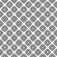 Black and white seamless pattern texture. Greyscale ornamental graphic design. vector