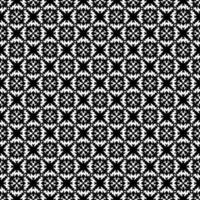 Black and white seamless pattern texture. Greyscale ornamental graphic design. vector