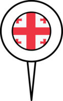 Georgia flag pin location icon. png