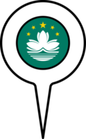 Macau flag Map pointer icon. png