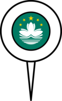 Macau flag pin location icon. png