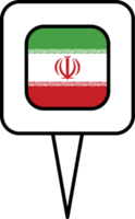Iran flag pin place icon. png