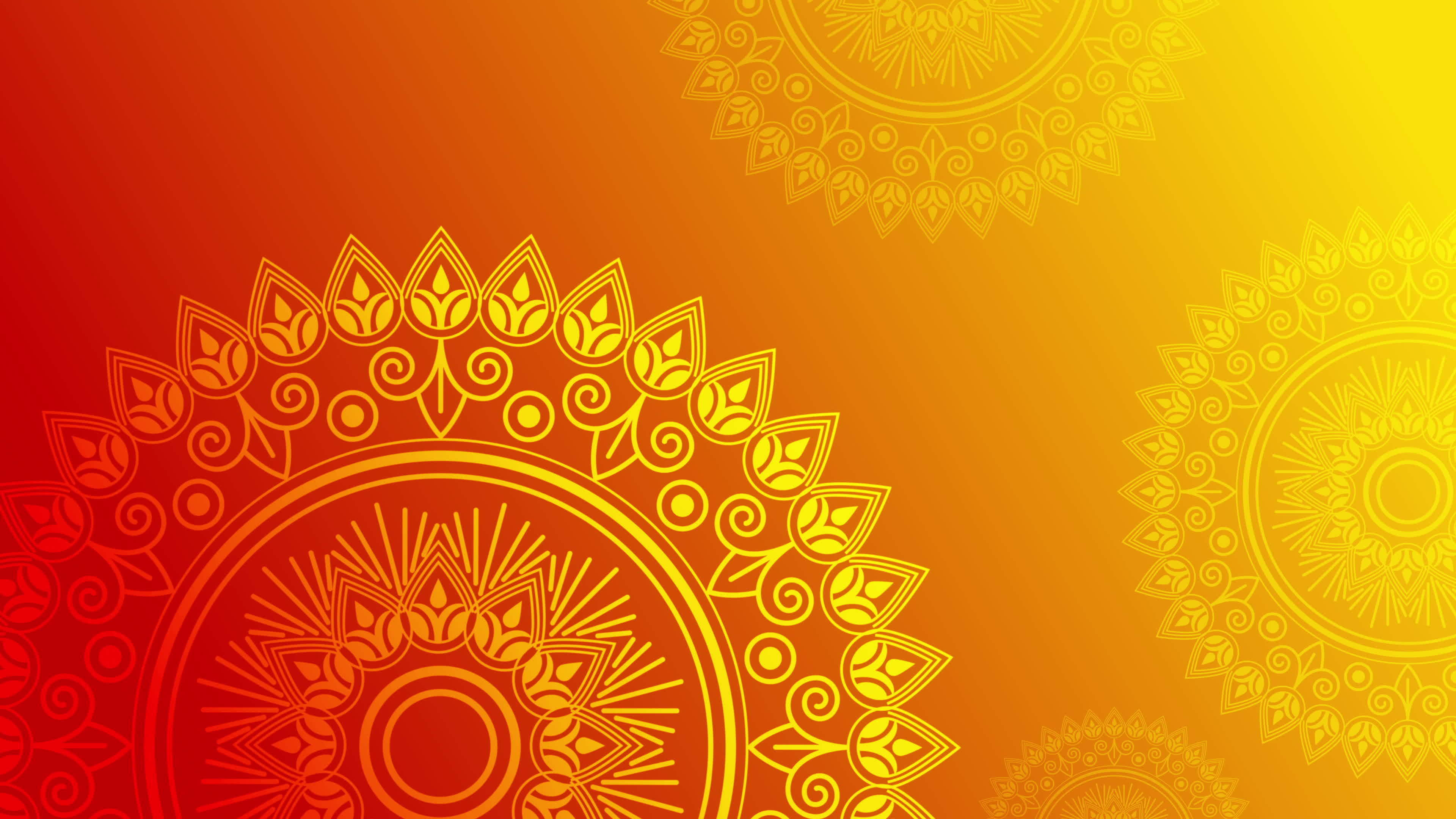 Modern Indian luxury mandala background 22122300 Stock Video at Vecteezy