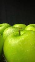 manzana fruta, de cerca de manzana Fruta video