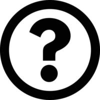 help icon for websites and apps .question mark icon vector