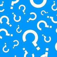 Square background with question mark illustration. vector