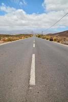 vista panorámica de la carretera foto