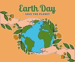 Mother Earth Day Illustration background vector