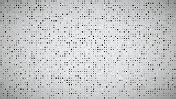 Abstract geometric background of squares. Grey pixel background with empty space. Vector illustration.