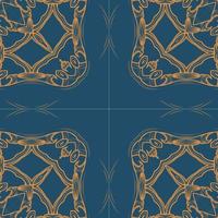 Vector seamless pattern. Modern stylish texture. Repeating geometric background with lines, circles and variously sized.