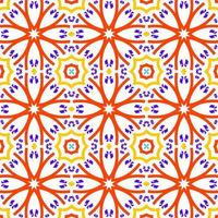 Modern Stylish Vector Seamless Pattern with Lines, Circles, and Various Sizes in Repeating Geometric Background.