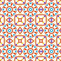 Modern Stylish Vector Seamless Pattern with Lines, Circles, and Various Sizes in Repeating Geometric Background.