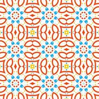 Vector seamless pattern. Modern stylish texture. Repeating geometric background with lines, circles and variously sized.