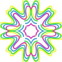 Modern Stylish Vector Seamless Pattern with Lines, Circles, and Various Sizes in Repeating Geometric Background.