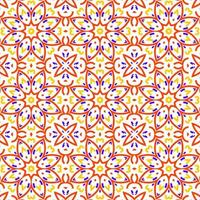 Vector seamless pattern. Modern stylish texture. Repeating geometric background with lines, circles and variously sized.