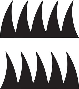 árbol icono símbolo imagen vector, ilustración de el árbol botánica en negro imagen vector