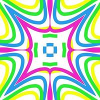 Modern Stylish Vector Seamless Pattern with Lines, Circles, and Various Sizes in Repeating Geometric Background.