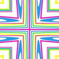 Modern Stylish Vector Seamless Pattern with Lines, Circles, and Various Sizes in Repeating Geometric Background.