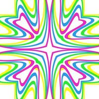Modern Stylish Vector Seamless Pattern with Lines, Circles, and Various Sizes in Repeating Geometric Background.
