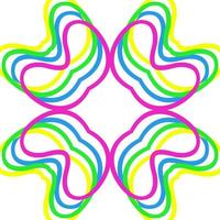 Modern Stylish Vector Seamless Pattern with Lines, Circles, and Various Sizes in Repeating Geometric Background.